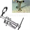 Pie Prensatelas para Máquina de Coser Doméstica Accesorio Universal Pie Prensatelas con Resorte Abierto/Cerrado para Acolchado Bordado