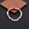 Producto Nuevo Más Vendido Transfronterizo Pulsera de Cuerda Elástica con Letra Inglesa de Arcilla Blanda Pulsera de Amistad de Fans para Apoyar a Taylor Swift