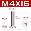 Tornillos de Cabeza Plana Fina con Ranura de Flor de Ciruelo de Acero Inoxidable 304 cm Pernos de Ciruelo de Cabeza Plana Tornillos para Máquina M2-M8