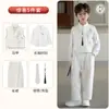 Conjunto Novo de Colete Social Estilo Chinês para Crianças, Novo Traje Tang Hanfu para Meninos, Fotografia, Roupa para Evento de 1º de Junho, Apresentação de Apresentador