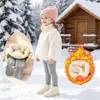 Calças de cashmere para inverno, calcinha para bebê, meia-calça, calças de cashmere super grossas, calças de algodão, calças com forro de fleece, espessadas, resistentes ao frio, meias para aquecer os pés