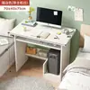 Escritorio de computadora, apartamento pequeño, hogar, escritorio simple para estudiante, escritorio de oficina con cajones, dormitorio, habitación de alquiler, escritorio para escribir