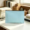 Bolsa de Lienzo Personalizada Estuche Sencillo Retro Cremallera en Blanco Bolsa de Almacenamiento para Cosméticos Papelería Se Puede Imprimir Logo Hecho a Medida