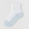 Meias infantis normais para primavera e outono, com blocos de cores, resistentes à sujeira, para meninos, estudantes, crianças mais velhas e adolescentes, meias esportivas resistentes a odores