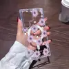 Funda Popular para Teléfono con Tema de Margarita del Sudeste Asiático para Samsung S25, Funda Magnética Transparente S26+, Cubierta Protectora Anticaídas