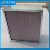 Filtro de alta eficiencia al vacío aire acondicionado fresco taller libre de polvo núcleo de papel de adsorción filtro de aire de acero inoxidable