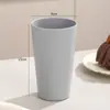 Venta Directa de Fábrica Paja de Trigo Simple Taza para Beber en Casa y Oficina Creativa Linda Pareja Color Sólido Taza Redonda