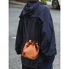 Bolso Pequeño Cruzado para Hombro para Deportes al Aire Libre para Hombres, Bolso Tipo Cubo Portátil con Cierre de Cordón, Bolso Cruzado Mini Unisex para Mujeres