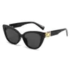 Óculos de Sol Europeus e Americanos 2025 Novo Estilo Olho de Gato Vintage Estilo Ken Dou Mesma Roupa Óculos de Sol Femininos Tendência Street Shooting High-end Primavera e Verão Protetor Solar Óculos de Sol