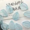 La fábrica Pan Han kapok vende accesorios de joyería DIY 10*20mm material de horquilla antiguo vidrio decorativo chino retro
