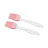 Procesamiento Personalizado de Cepillo de Silicona con Cerdas Suaves Cepillo para Hornear Barbacoa Cepillo de Silicona para Untar Aceite Pincel para Pasteles Crema Salsa