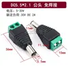 Conector Av Rca Terminal de Empuje Conector de Audio sin Soldadura Conectores Macho y Hembra de Audio Av Accesorios de Monitoreo