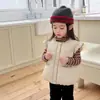 Chaleco Grueso Acolchado Estilo Coreano para Niñas Invierno 2026 Chaleco de Bebé Versión Coreana Chaleco Cálido Chaleco Superior de Moda
