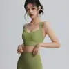 Sutiã Esportivo Costas Cruzadas, Bojo Fixo, Push-Up à Prova de Impacto, Sutiã Vestível, Secagem Rápida, Respirável, Roupa Fitness Yoga