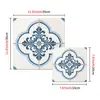 Pegatinas de Piso Gruesas Mate PP Meiji para Cocina y Baño, Autoadhesivas, Impermeables, Resistentes al Desgaste, para Pisos de Sala de Estar, Exclusivo para Ventas Transfronterizas