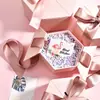 Cajas de Regalo Souvenir Cuidadosamente Seleccionadas, Cajas de Regalo de Cumpleaños, Cajas Vacías, Cajas de Empaque, Prácticas Cajas de Regalo Hexagonales para Bodas, Día de la Mujer