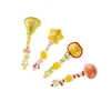 Cuchara de Cerámica Linda Estilo Ins para Niñas, Cuchara para Alimentación de Bebés del Hogar, Cuchara para Postre de Alta Apariencia, Cuchara para Yogur y Avena
