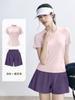 Estilo Novo de Verão com Costas em Tela Shorts de Manga Curta Roupa Esportiva Corrida ao Ar Livre Solta Roupa de Esportes Yoga