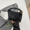 Bolsos de Nicho de Moda 2026 Nuevo Bolso de Mano Plegado para Mujer Cadena de Moda Bolso de Hombro Versátil Bolso Cruzado