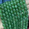 10*12mm Ágata Pedras Soltas Vermelho Verde Azul Jade DIY Joias Assimétricas Furo Reto Pedras Soltas