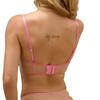 Ropa Interior Francesa Transfronteriza para Mujer Verano Encaje Bordado Color en Contraste Estilo Chaleco Ultradelgada Transparente Sexy Set de Brasier sin Esponja