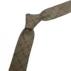 Marrón camello Caqui vintage Color café Cuadros Cremallera Manos libres Perezoso Hombres y mujeres Moderno Corbata