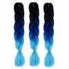 Colorida Big Braid Peruca Africano Big Braid Perucas Peru