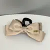 Pinza para el pelo con forma de lazo estilo Ciervo Blanco para Mujer, Pasador Grande Coreano para la Parte Trasera de la Cabeza, Pinza para el Pelo Tiburón de Alta Gama y Elegante