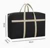 Bolsas de embalaje para mover edredones, bolsas de almacenamiento engrosadas, equipaje de edredón de algodón para estudiantes, bolsas organizadoras impermeables a prueba de humedad, ropa de mano