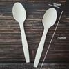 Cucharas Desechables para Empaquetar Snacks, Comida Rápida para Llevar, Cucharas para Sopa, Vajilla de Plástico para Polvo de Hielo, Cucharas y Tenedores Comerciales