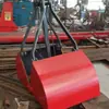 Grúa Eléctrica de Agarre de Acero Inoxidable 304 Tasa de Agarre Bodega Muelle Lodos Conchas Manejo de Madera Pinza