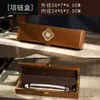 Joyería de Jade Hetian Caja de Regalo de Tres Oros Colgante de Jade Caja de Pulsera de Madera Maciza Pulsera de Ágata Dzi Tangka Empaquetado