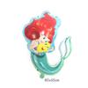 Globo de aluminio con forma de sirena, miniglobo redondo de 18 pulgadas con forma de sirena, con forma de concha de océano, venta al por mayor