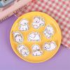 Ins Cute Bixiong Filhote de Cachorro Acrílico Broche Emblema Desenho Animado Acessórios de Berloque Patch Bolsa Escola Pingente Pin