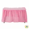 Amazon Falda de Mesa Desechable de Color Sólido Mantel Impermeable y a Prueba de Aceite Decoración para Fiesta de Cumpleaños Boda Juego de Faldas de Mesa