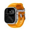La Correa de Silicona Wild Trail es Adecuada para Apple 10 S11 Generación iWatch Ultra Hebilla de Metal de Aleación de Titanio Pulsera Deportiva