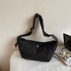 Bolsa Transversal Casual Nova de Aparência Sofisticada para Mulheres 2025 para o Trabalho Grande Capacidade Moda Esportiva Bolsa Bolinho Passeio Bolsa de Ombro