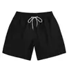 Calças de Praia Masculinas ¾ Casuais para Beira-Mar Calças ¾ Shorts de Natação Cuecas Boxer Soltas