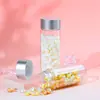 Latas de Plástico para Mascotas al por Mayor con Tapas de Aluminio Electroquímico, Latas de Plástico para Alimentos de 250g, Latas de 100-200g para Té de Flores y Frutos Secos
