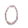 Pulseira Dorothy Rosa Roxa Olho de Gato Sintético Pulseira de Gelo Feminina Nicho Vidro Espinélio Pulseira de Contas
