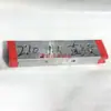 Cuchillo de sellado térmico para máquina envasadora de bolsas, tira de sellado de acero inoxidable con patrón liso, de malla o liso