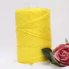 Corpo de luz grosso fio de gelo oco fio de gelo tecido à mão diy saco fio almofada fio de verão chapéu de sol fio