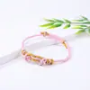 Nuevo Pulsera de Nudo de Silla de Cuerda Tejida a Mano Colorida Caballo al Éxito Pulsera DIY Hecha a Mano Tejida Año del Caballo Adorno de Cuerda de Mano para Pareja