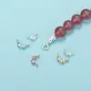 Hebilla de Plata de Ley S925, Hebilla de Acabado, Hebilla de Alambre, Accesorios para Joyería DIY Hechos a Mano, Pulsera de Cuentas, Material para Collares