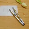 Caneta de ferramenta de plástico multiuso para parafusos, caneta esferográfica, ferramenta seis em um, nível, toque, caneta de brinde publicitário
