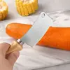 Faca de Cozinha Mini Portátil para Acampamento ao Ar Livre, Faca para Manteiga e Queijo, Mini Faca de Brinquedo para Brincar de Cozinha, Faca para Cortar Legumes, Faca para Alimentos Complementares