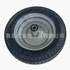 Rueda de Espuma 4.10/3.50-4pu Llanta Sólida Rueda para Carretilla Rueda Libre de Inflado Resistente al Desgaste