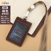 Wen Jiu Cortex Tarjeta de Trabajo Juego de Tarjetas Permiso de Trabajo Personalizado Bolsa para Tarjeta de Personal IC Autobús Trabajo Juego de Tarjetas de Marca