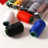 Hilo de poliéster para coser en casa, hilo para coser a mano, hilo negro y blanco, set de aguja e hilo, hilo de reparación colorido y varios tipos de hilo para costura y manualidades, fabricado por una fábrica