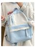 Mochila Pequeña de Gran Capacidad Nueva 2024 Mochila Mini Casual Dulce y Fresca para Niña con Contraste de Color de Costura